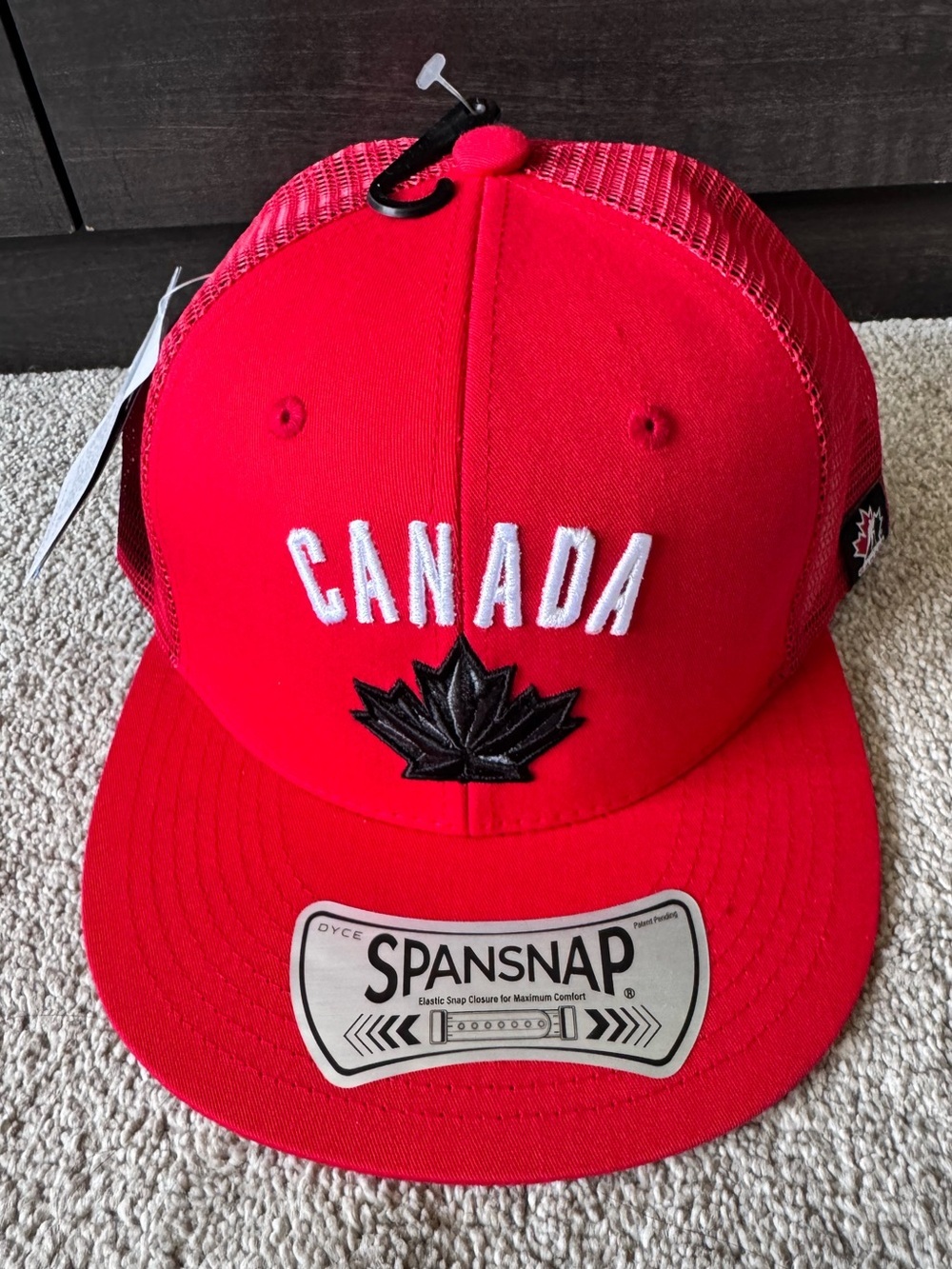 Brand New Bauer x Team Canada Hockey SnapBack Mesh Hat O/S NWT